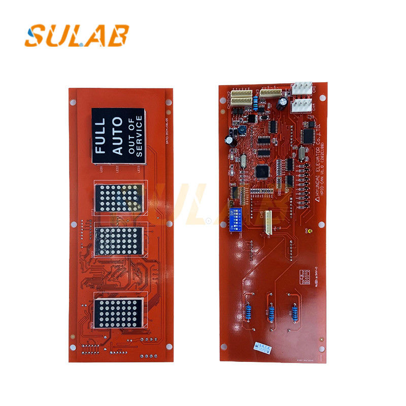 Shanghai Hyundai Elevator Parts Outbound Call Display Panel HPID-CAN V1.0 Original Genuine Spot Sale