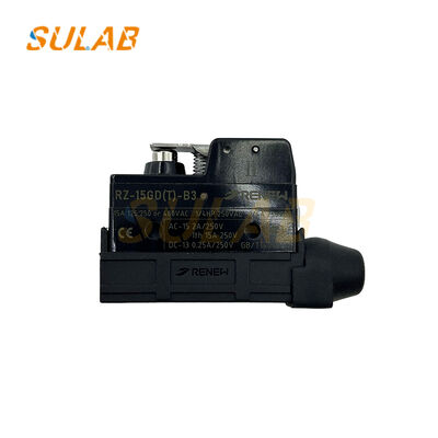 তাপ সুরক্ষা ব্রেক সুইচ এসপিডিটি যোগাযোগ এবং ফেনোলিক প্লাস্টিকের শেল সহ লিফট অংশগুলির জন্য