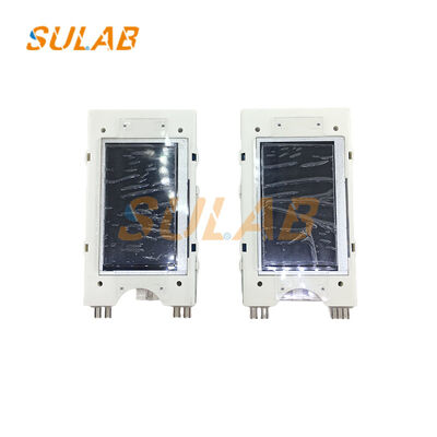 উচ্চ-রেজোলিউশন স্টেইনলেস স্টিল এলিভেটর ডিসপ্লে স্ক্রিন, রিয়েল-টাইম অপারেশন তথ্য এবং বাইরের কল ডিসপ্লে প্যানেল সহ