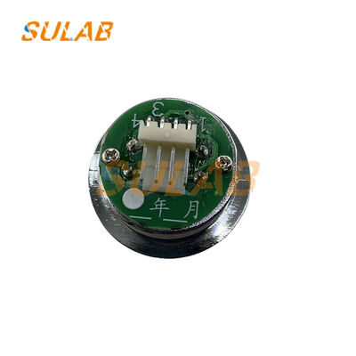 BR32A 32মিমি ইউনিভার্সাল স্পেসিফিকেশন লিফট বাটন LED ব্যাকলাইট ইন্ডিকেটর এবং নরমালি ওপেন মোমেন্টারি কন্টাক্ট সহ
