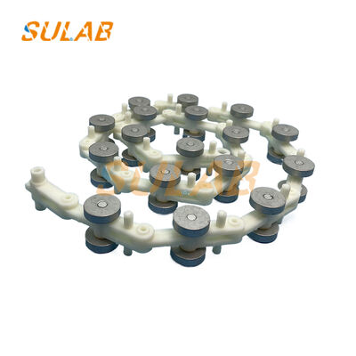 জিজি ওটিস এসকেলেটর স্লিওইং চেইন XAA332DS, ১৭-সেকশন হ্যান্ড্রেল এবং ৫০.৫মিমি পিচ সহ PA66+30%GF দিয়ে তৈরি