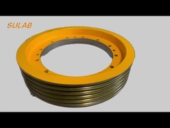 লিফট মোটর গিয়ারবিহীন ট্র্যাকশন মোটর লিফট মোটর মেশিন রুমবিহীন লিফট ট্র্যাকশন জন্য উপযুক্ত