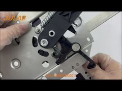 304 স্টেইনলেস স্টীল CNC-গ্রাউন্ড ±0.02 মিমি এবং 12° টেপার সহ ফোম্যাট CDL-P0ABCD000-3 এলিভেটর ডোর নাইফ