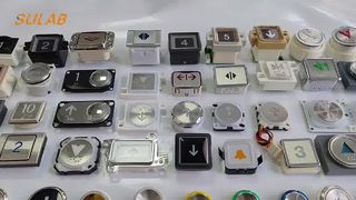 LED ব্যাকলাইট ইন্ডিকেটর সহ BR32A 32mm ইউনিভার্সাল স্পেসিফিকেশন এলিভেটর বোতাম এবং সাধারণত খোলা Mo