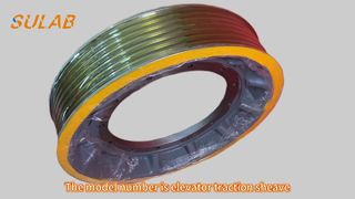 মিতসুবিশি এলিভেটর ট্র্যাকশন শেভ স্থায়ী চুম্বক সমস্ত আকার নমনীয় আয়রন QT600-3 শোকেস দিয়ে তৈরি