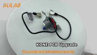 Xizi Otis এলিভেটর TAA633K151 512 PPR/1024 PPR এবং IP54 সুরক্ষা সহ ফাঁপা শ্যাফ্ট প্রধান ইউনিট এনকোডার