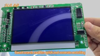 4.3-ইঞ্চি সাদা LCD ডিসপ্লে ক্যান কমিউনিকেশন এবং DC24 সহ মোনার্ক SFTC-HCB-L-BO এলিভেটর কল প্যানেল