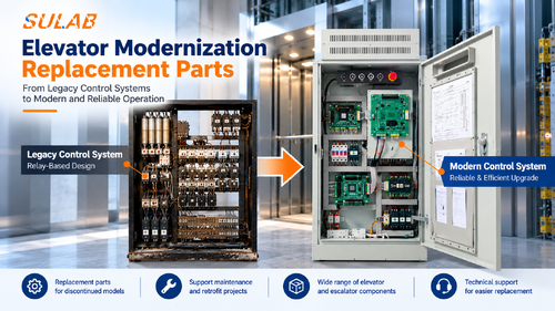 কোম্পানির সাম্প্রতিক খবর Elevator Modernization & Replacement Parts | SULAB