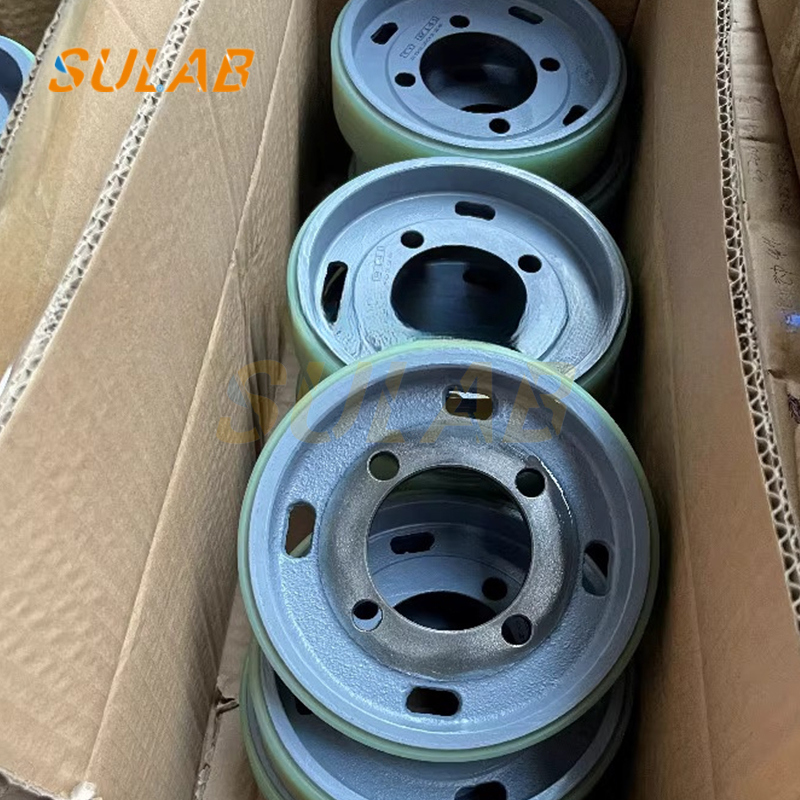 Escalator Drive Wheel 141 Model 158*36 Size Handrail Drive Wheel Suitable For Guangri Hitachi