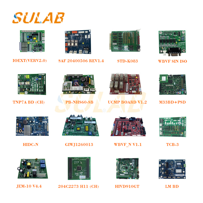 Hyundai Elevator Car Top Panel Control Board with STM32 Microprocessor 24V DC Input and Rev1.4 Optimization