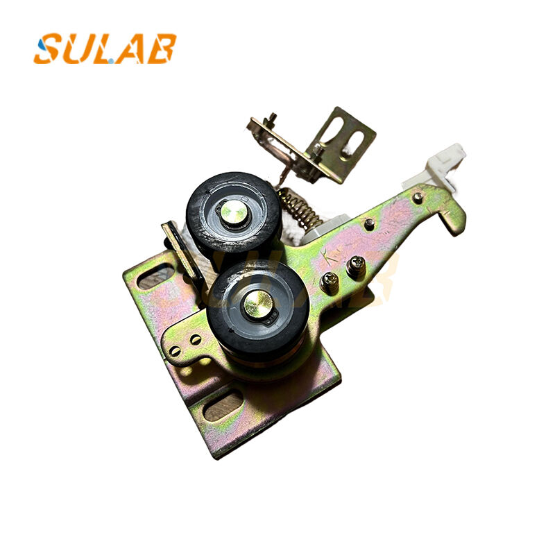 Elevator Door Lock Device with Dual Protection Mechanical Locking and Electrical Verification for Secure Elevator Operation