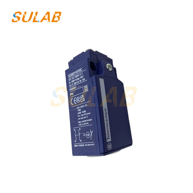 Schneider Electric Limit Switch with 1NO+1NC Snap-Action Contacts 10 Million Mechanical Cycles and IP65 Protection for Elevators