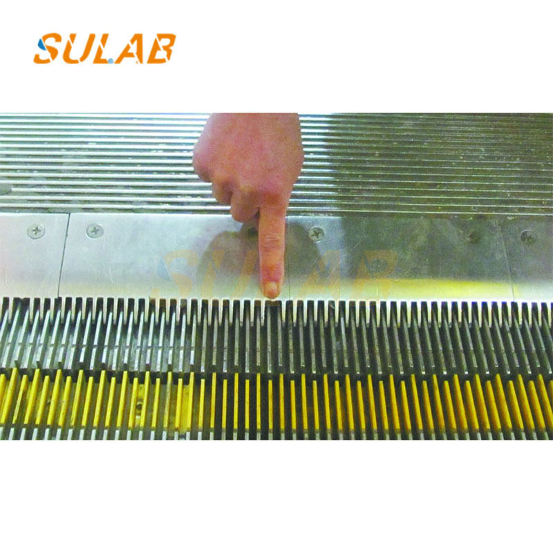 22-teeth Escalator Comb Plate with High-strength Engineering Plastic for Smooth Transition and EN 115-1 Compliance
