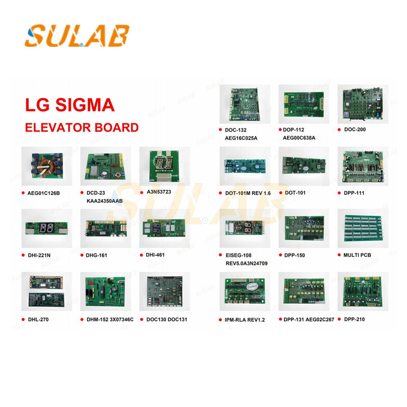 Sigma Elevator Interface Board MULTI PCB AEN06C601 Multi-function DC24V Signal Processing Board with One Year Warranty