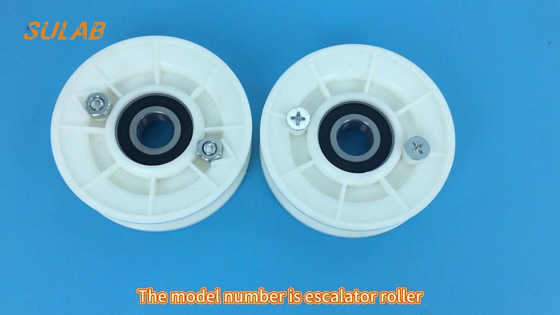 SMH50623483 Escalator Handrail Speed Sensor Roller 109×31×6204 with 6204 Deep Groove Ball Bearing for Schindler 9300 9500 9700 Systems