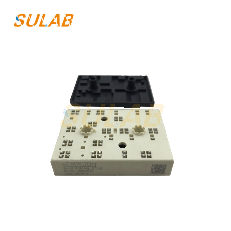 SKIIP Series IGBT Power Module with 1200V VCES 300A Continuous Collector Current and Integrated Heat Dissipation for Elevators