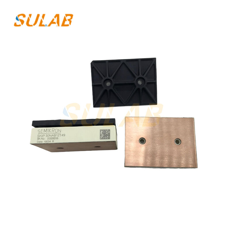 SKIIP Series IGBT Power Module with 1200V VCES 300A Continuous Collector Current and Integrated Heat Dissipation for Elevators