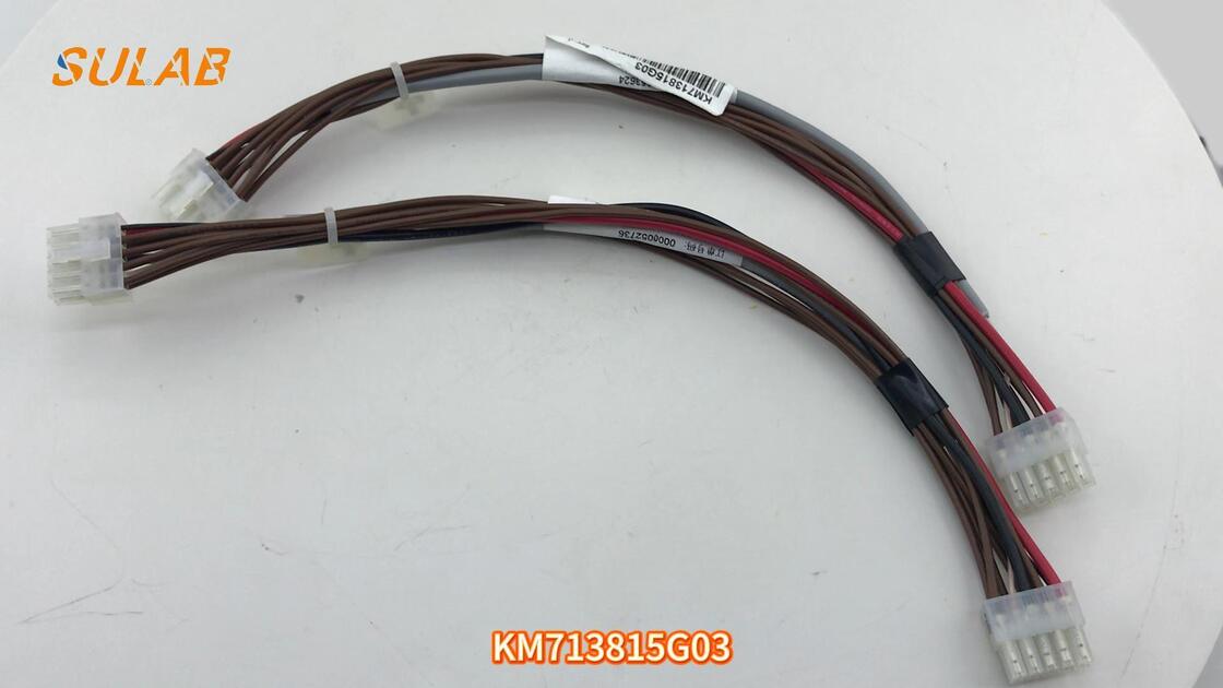 KONE Elevator Communication Cable with 10-Pin XS2XB18 Connector High-Temperature Resistant up to 105°C and Anti-Interference Shielding