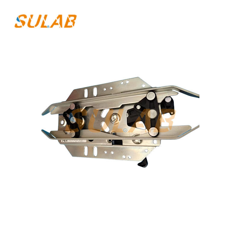 Elevator Car Door Vane High-Strength Galvanized Steel Wear-Resistant Engineering Plastic Synchronous Operation for Fermator Door Operator System