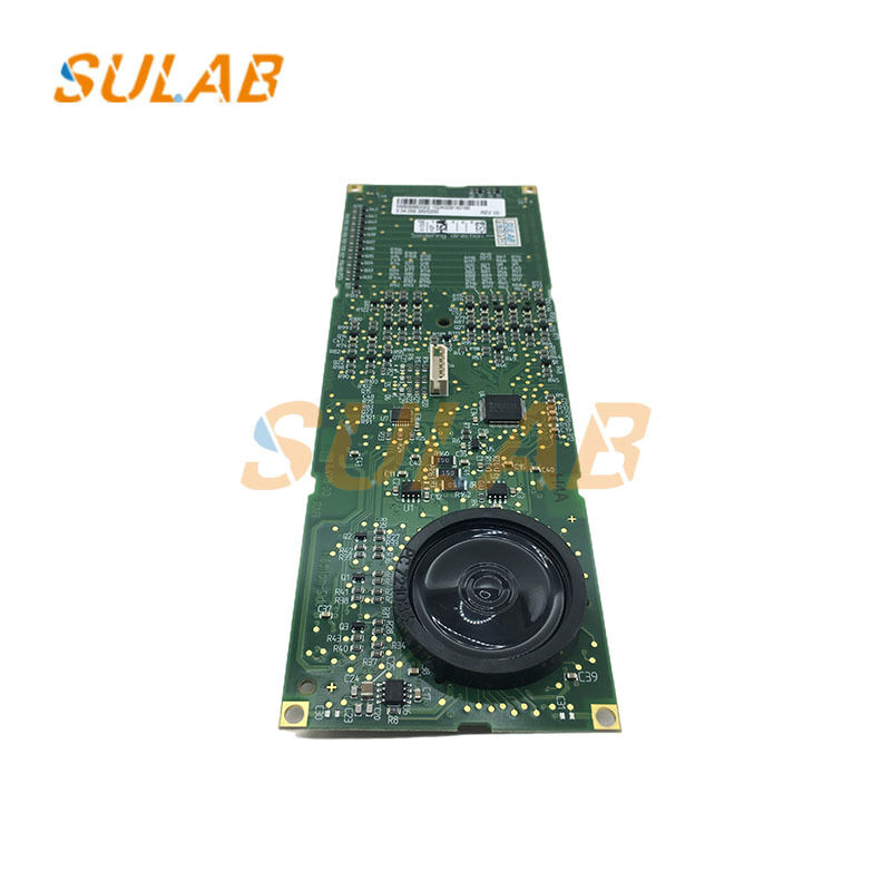 KM806880G02 Dot Matrix Landing Display Board with Amber LED Built-in Loudspeaker and CAN Bus Communication for KONE Elevators