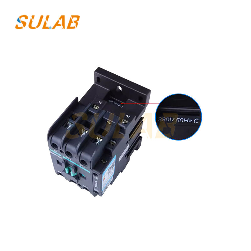 TGC1-4011 3-Pole AC Contactor 40A 1NO+1NC Auxiliary Contacts For Elevator Control Cabinet Motor Circuit