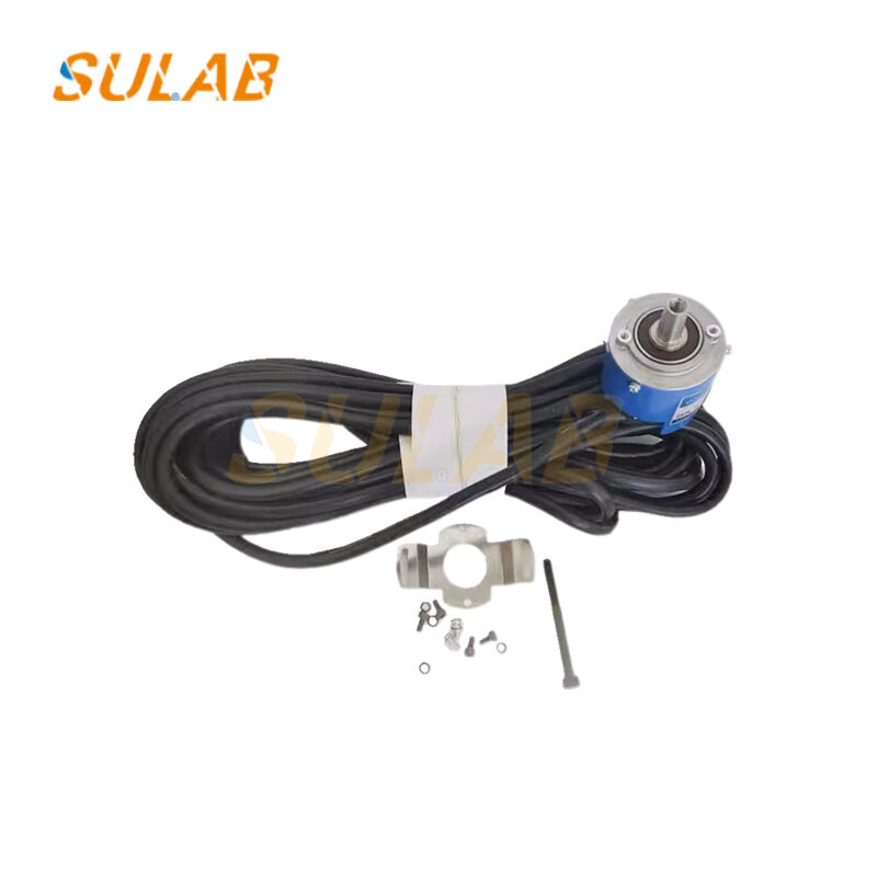 Tamagawa TS5246N574 Hollow Shaft Rotary Encoder with 8192 Pulses per Revolution Shock-proof Vibration-resistant Compact Design for Elevator Traction Motors