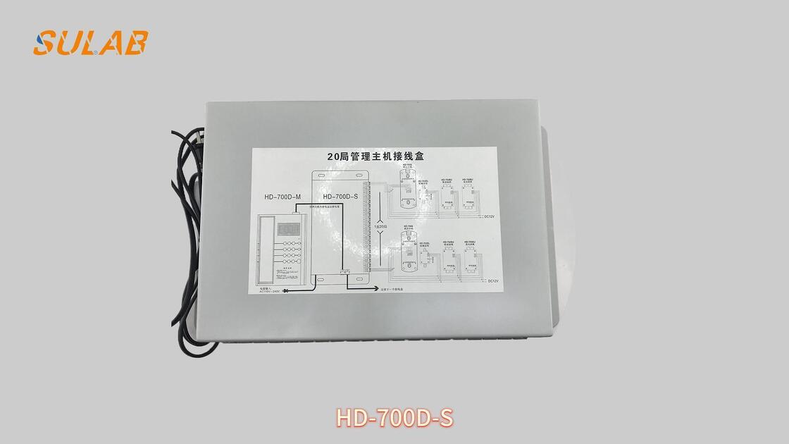 HD-700D-S Elevator Five-Party Intercom Sub-Station with Emergency Call Function and Anti-Interference Capability for Lift Safety System
