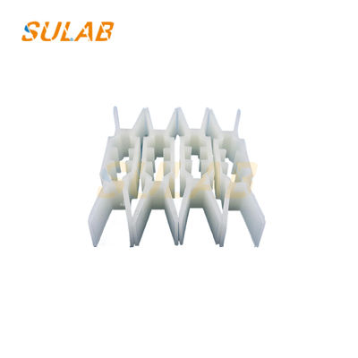 লিফট অবতরণ দরজা স্লাইডার ক্লিপ QKS9 - মসৃণ দরজা আন্দোলন এবং Mitsubishi- টাইপ সামঞ্জস্যের জন্য পরিধান-প্রতিরোধী PA উপাদান