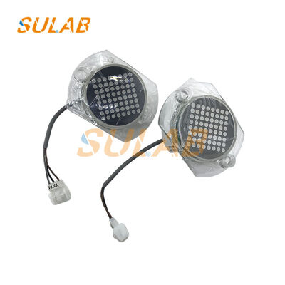 FZB06602 চলমান নির্দেশক এসকেলেটর ট্র্যাফিক লাইট ২৪ VDC, UV-স্থিত PC আবাসন এবং IP54 সিলিং সহ, OTIS-এর সাথে সঙ্গতিপূর্ণ