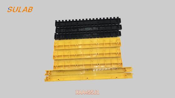 OTIS XAA455J1-এর জন্য 19-টুথ ​​স্ন্যাপ-অন মাউন্টিং এবং উচ্চ-উজ্জ্বল হলুদ নিরাপত্তা সতর্কীকরণ প্রান্ত সহ উচ্চ-গ্রেড ABS প্লাস্টিক এসকেলেটর স্টেপ ডিমার্কেশন স্ট্রিপ