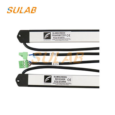 FCU07350740RX লিফট কার ডোর অ্যান্টি-ক্ল্যাম্প সুরক্ষার জন্য উচ্চ সংবেদনশীলতা ইনফ্রারেড এবং ধুলোরোধী প্লাস্টিকের হাউজিং সহ লিফট লাইট পর্দা রিসিভার