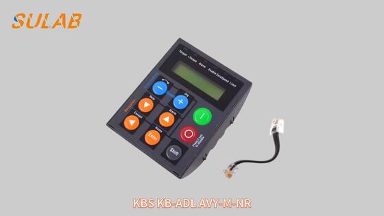 KBS KB-ADL AVY-M-NR ত্রুটি নির্ণয় এবং পরামিতি কনফিগারেশনের সাথে SIEI AVY লিফট ইনভার্টার জন্য হ্যান্ডহেল্ড ডিবাগার