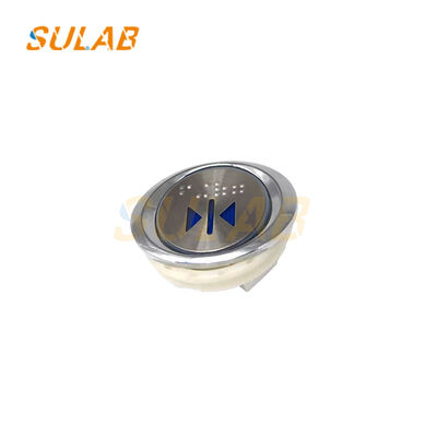 লিফট পুশ বাটন MTD331 রাউন্ড LED ব্যাক-লাইট কল বাটন স্টেইনলেস স্টিল ফেসপ্লেট এবং প্লাগ-ইন কানেক্টর ডিজাইন সহ